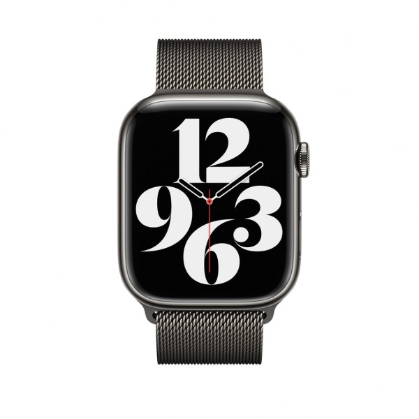 Металічний ремінець Milanese Loop для Apple Watch 42mm|44mm|44mm (Graphite)