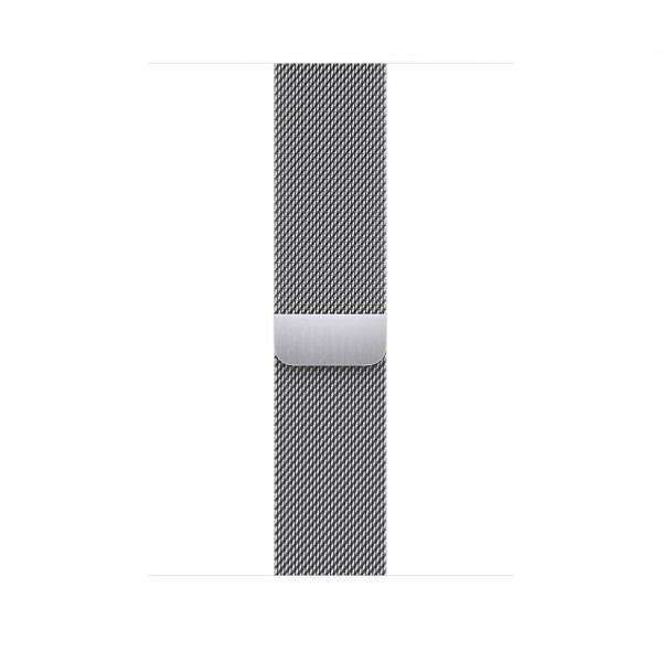Металічний ремінець Milanese Loop для Apple Watch 38mm|40mm|41mm (Silver)