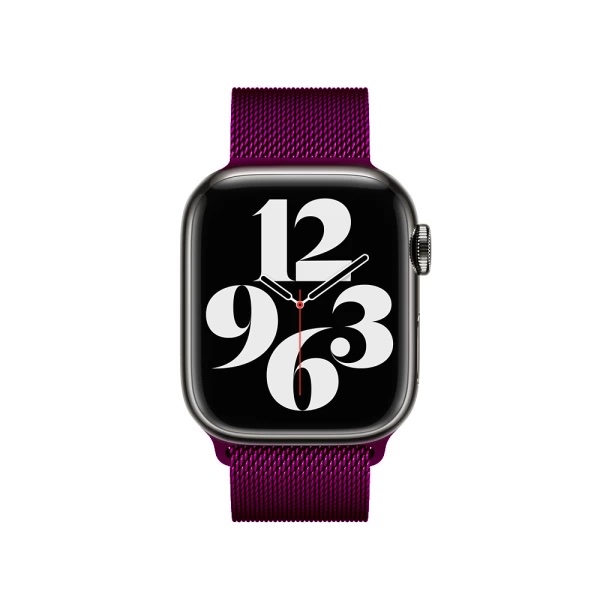 Металічний ремінець Milanese Loop для Apple Watch 38mm|40mm|41mm (Purple)