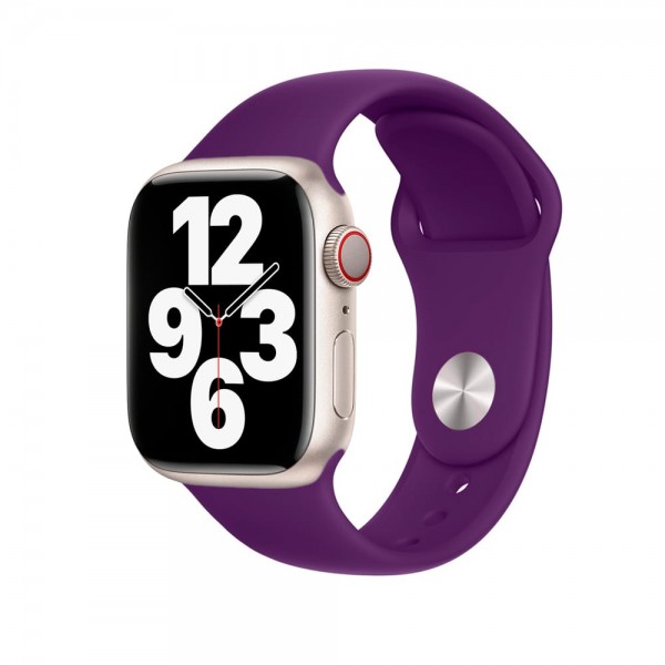 Силіконовий ремінець Sport Band для Apple Watch 42mm|44mm|45mm (Purple)