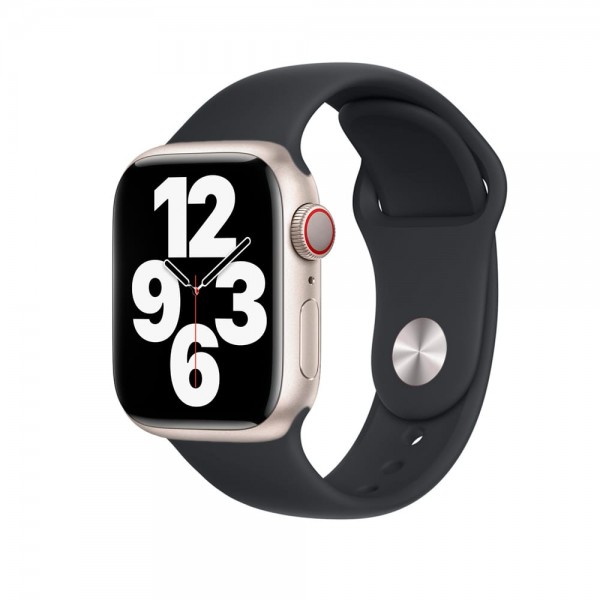 Силіконовий ремінець Sport Band для Apple Watch 42mm|44mm|45mm (Charcoal Gray)