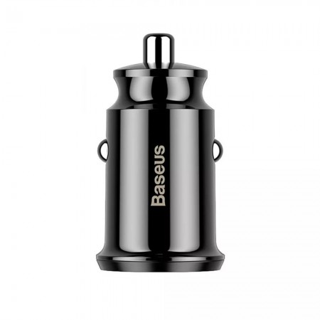 Автомобільний зарядний пристрій Baseus Grain 3.1A 2USB (Black)