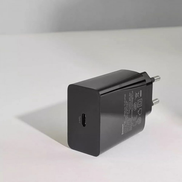 Зарядний пристрій Baseus Speed Mini PD Charger 20W (Type-C) Чорний