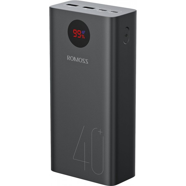 Зовнішній акумулятор Romoss 40000mAh 18WPEA40 (PEA40-112-2A45) Black