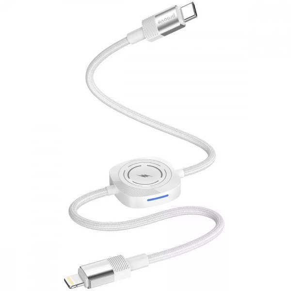 Lightning-кабель Proove Multi Charging Type-C to Lightning 27W (White)