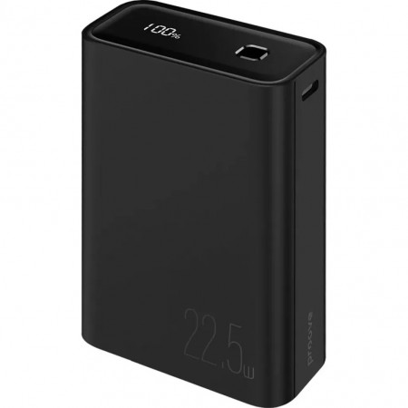 Зовнішній акумулятор Proove Hyper Flux 20000 mAh 22.5W Black (PBH220120001)