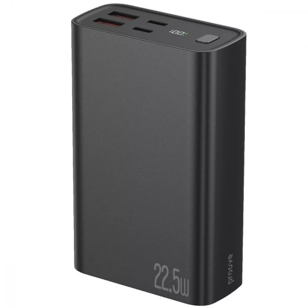 Внешний аккумулятор Proove Hyper Flux Plus 20000 mAh 22.5W Black (PBF222120001)