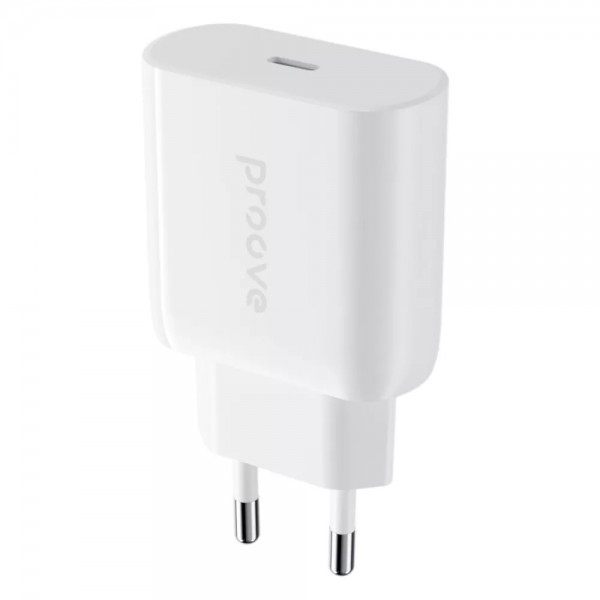 Сетевое зарядное устройство Proove Rapid 20W Type-C (Белый)