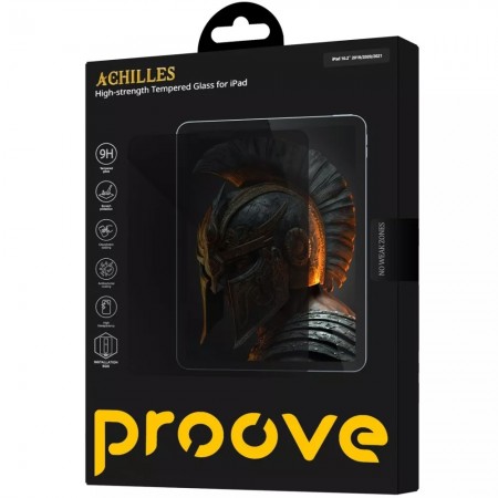 Захисне скло Proove Achilles для iPad 10.2" 7/8/9gen з інсталятором