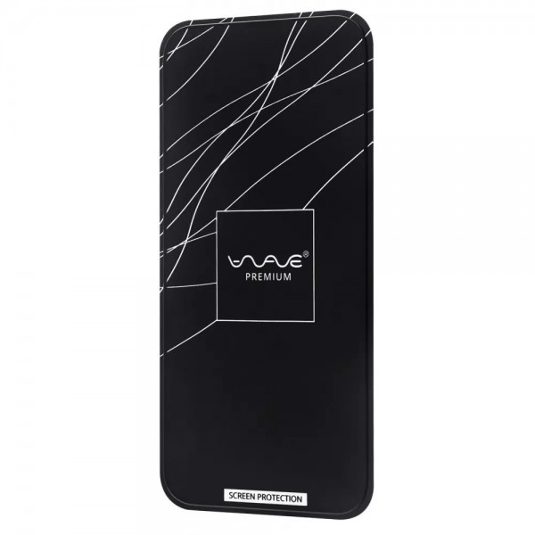 Захисне скло Wave Premium iPhone 15 Pro Max (Black)