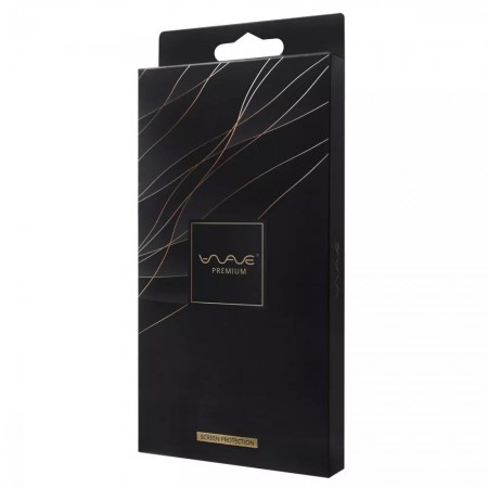 Захисне скло Wave Premium iPhone 13|13 Pro|14|16e (Black)