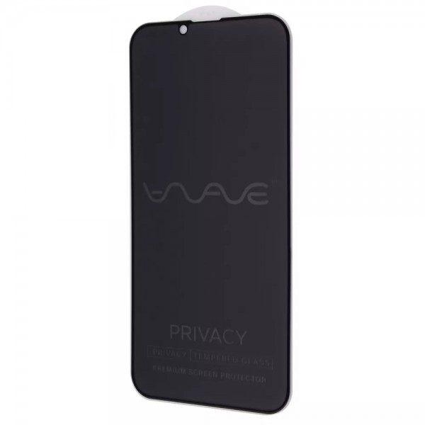 Защитное стекло Wave Privacy iPhone 13|13 Pro|14 (Black)
