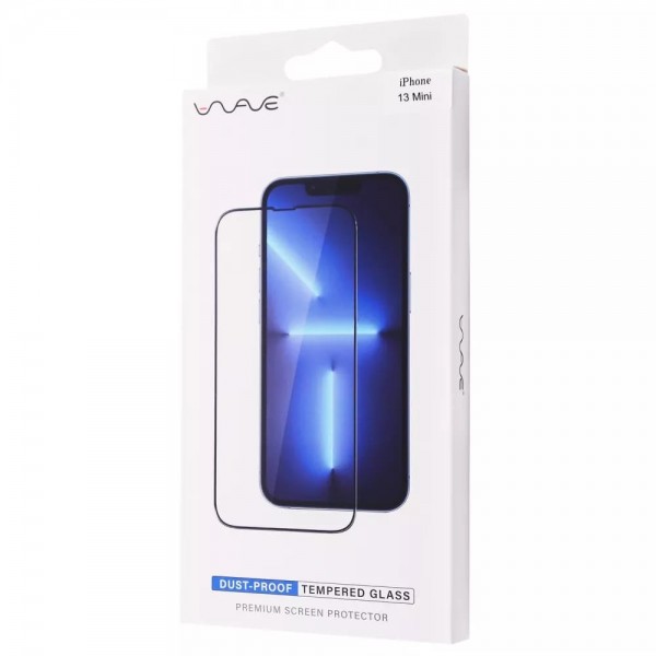 Захисне скло Wave Dust-Proof Phone 13 Mini (Black)