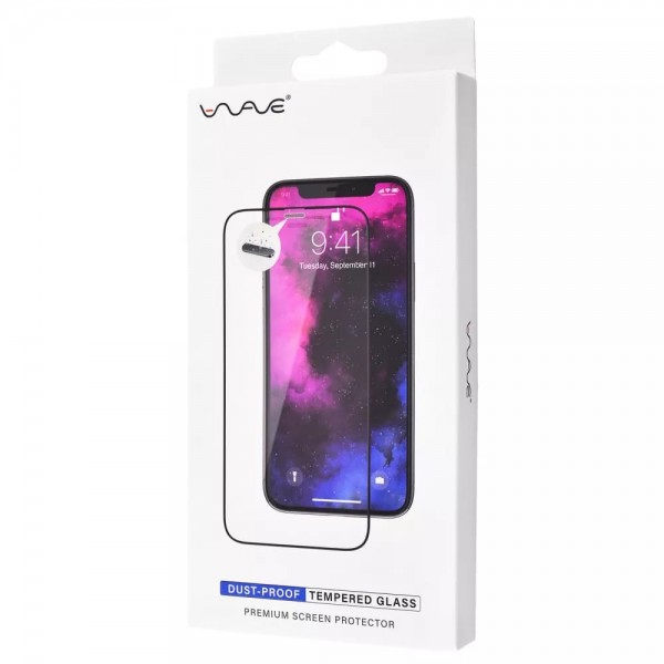 Захисне скло Wave Dust-Proof iPhone Xs Max|11 Pro Max (Black)