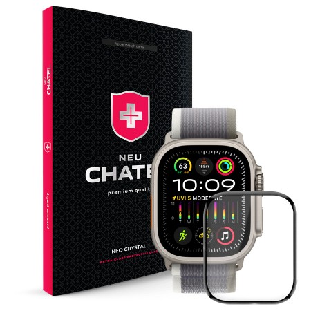 Захисне скло +NEU Chatel для Apple Watch Ultra 1/2 (49mm)
