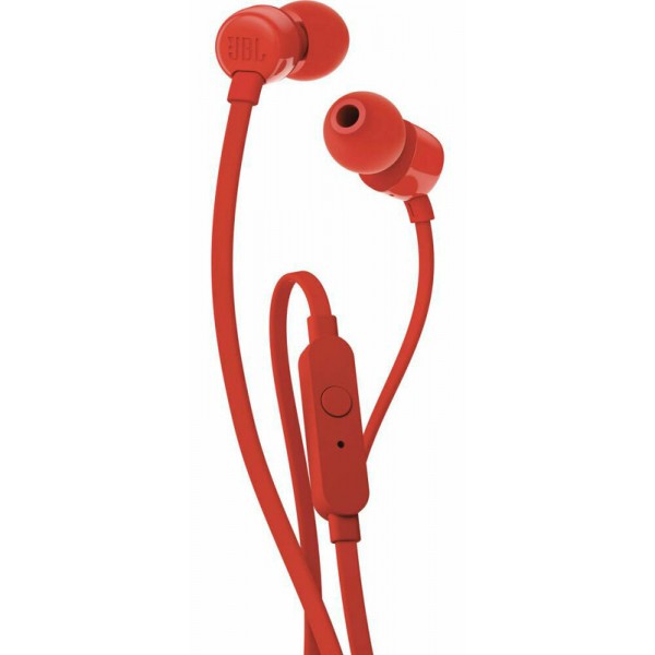 Навушники JBL T110 Red (JBLT110RED)