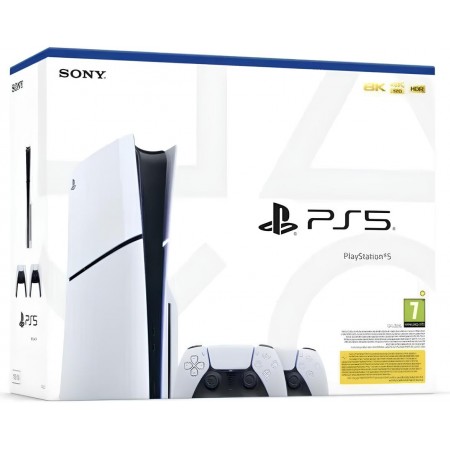 Ігрова консоль Sony PlayStation 5 Slim 1 Tb (Blue-Ray) + DualSense Wireless Controller