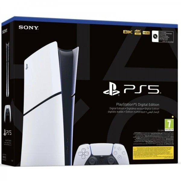Ігрова консоль Sony PlayStation 5 Slim Digital Edition 1 Tb (White)