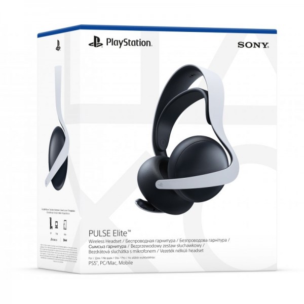 Бездротова гарнітура Pulse Elite Wireless Headset White (PS5)