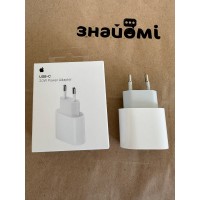 Зарядний пристрій Apple 20W USB-C Power Adapter (MHJE3)