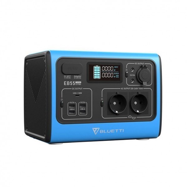 Зарядна станція Bluetti PowerOak EB55 (537 Вт⋅год)
