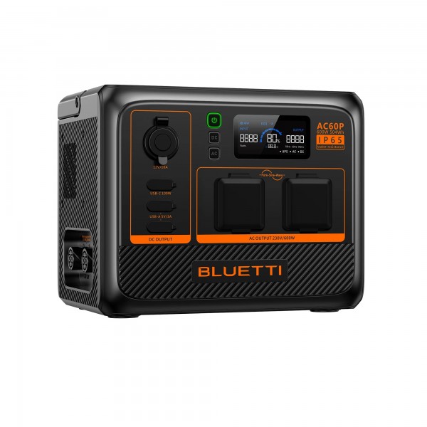 Зарядна станція Bluetti AC60P (504 Вт·год)