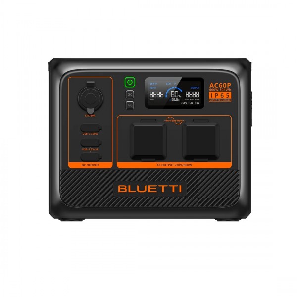 Зарядна станція Bluetti AC60P (504 Вт·год)
