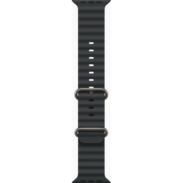 Apple Watch Ultra 2 GPS + Cellular 49mm Natural Titanium Case with Black Ocean Band (MYT03/MXTL3)