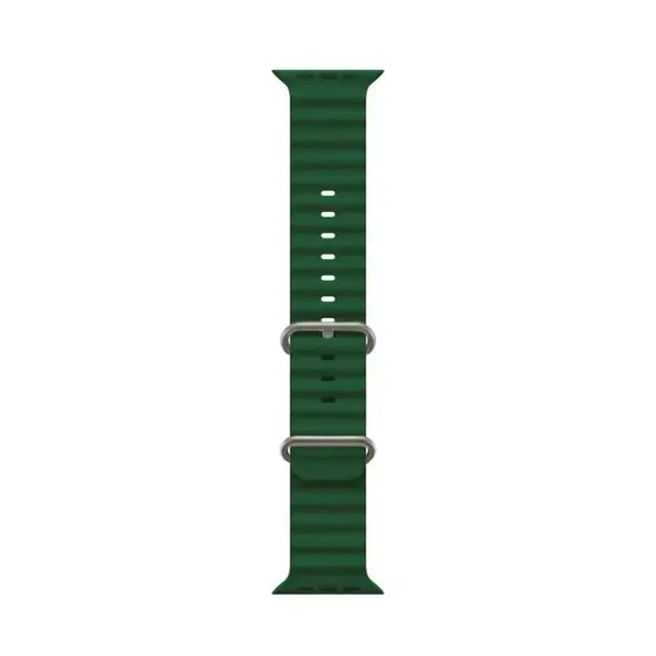 Cиліконовий ремінець Ocean Band для Apple Watch 38mm|40mm|41mm (Forest Green)