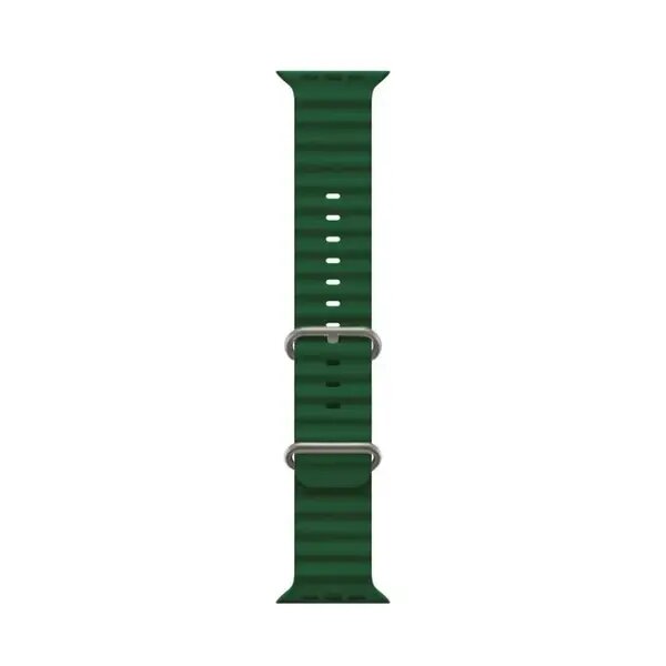 Силиконовый ремешок Ocean Band для Apple Watch 42mm|44mm|45mm|49mm (Forest green)