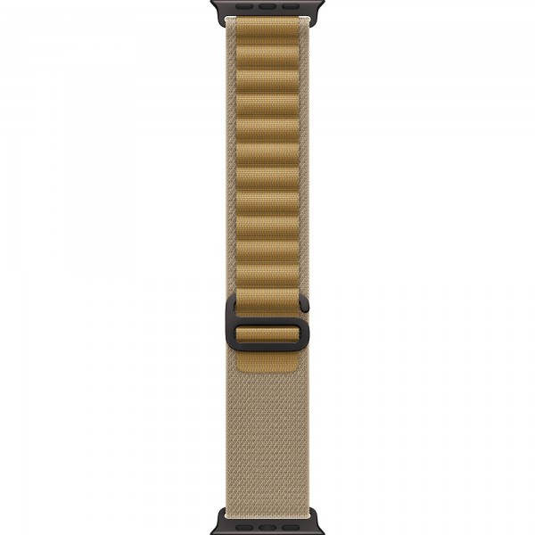 Apple Watch Ultra 2 GPS + Cellular 49mm Black Titanium Case with Tan Alpine Loop Small (MYTF3/MYQ03)