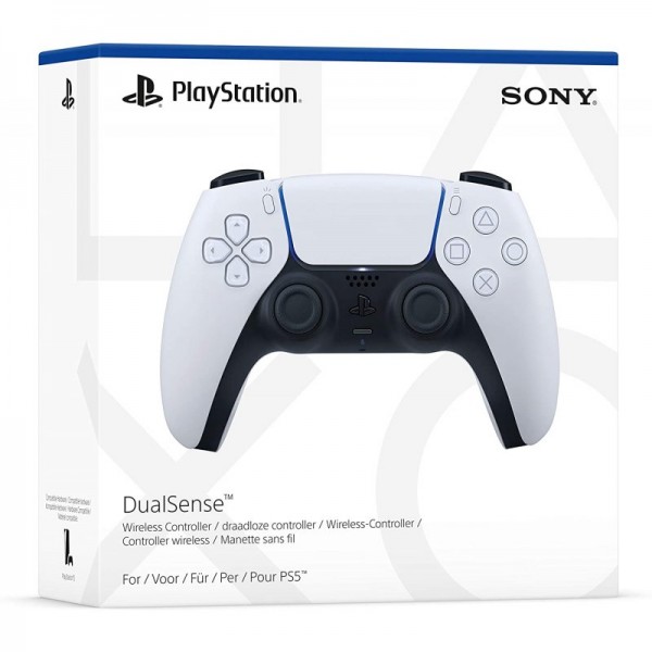 Беспроводной геймпад DualSense Wireless Controller White (PS5)