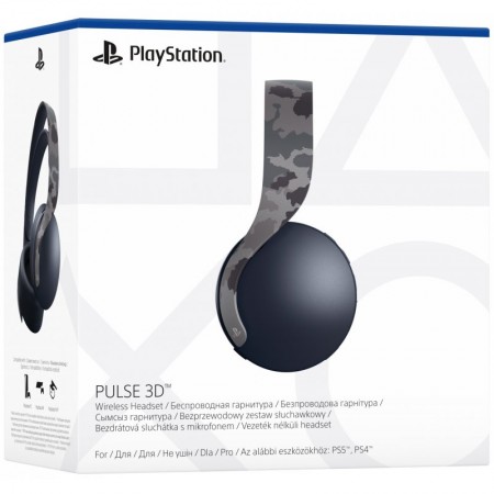 Бездротова гарнітура Pulse 3D Wireless Headset Grey Cammo (PS5)
