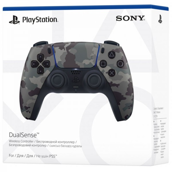 Бездротовий геймпад DualSense Wireless Controller Grey Cammo (PS5)