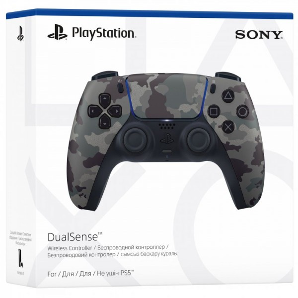Бездротовий геймпад DualSense Wireless Controller Grey Cammo (PS5)