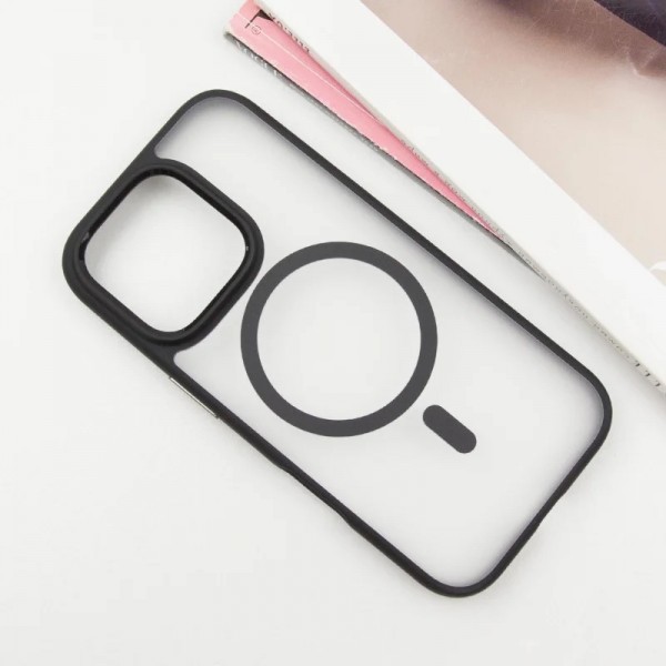 Чохол Blueo Skin Friendly Frosted with Magnetic Safe для iPhone 16 Pro (Black)