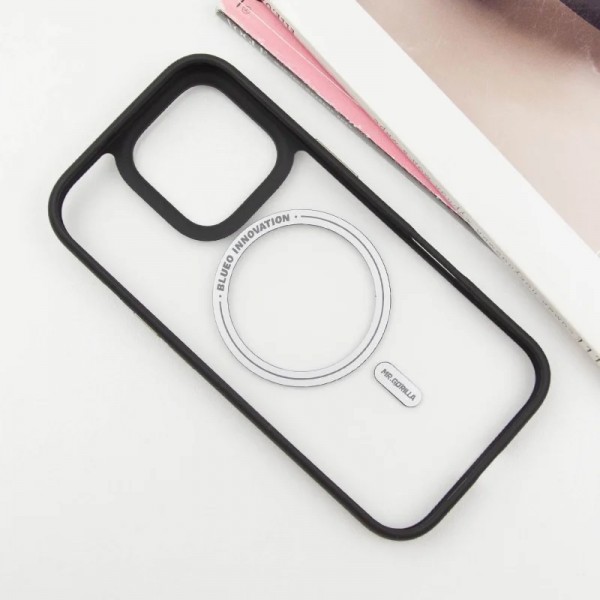 Чохол Blueo Skin Friendly Frosted with Magnetic Safe для iPhone 16 Pro (Black)