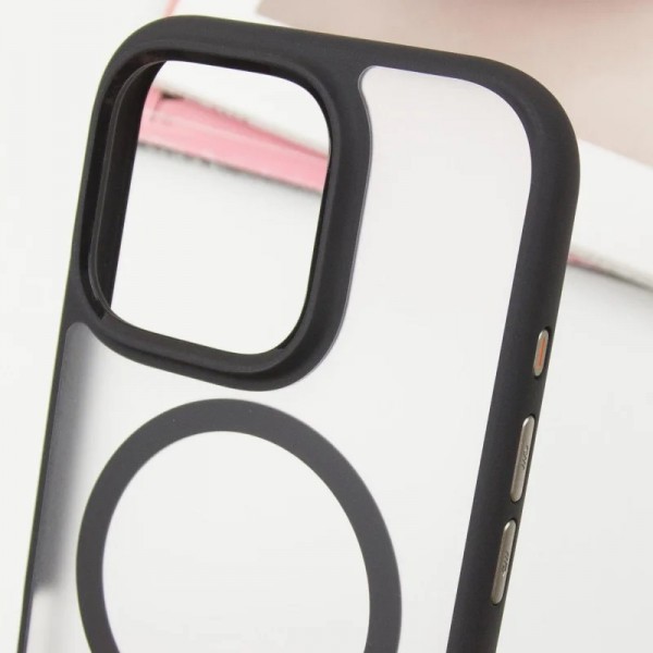 Чохол Blueo Skin Friendly Frosted with Magnetic Safe для iPhone 16 Pro (Black)