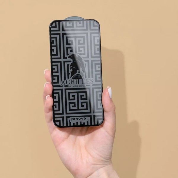  Захисне скло Proove Achilles для iPhone 16 Pro (Black)