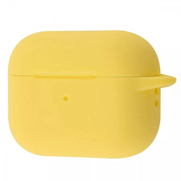 Чохол Silicone Case для AirPods Pro 2 with Carbine (Yellow)