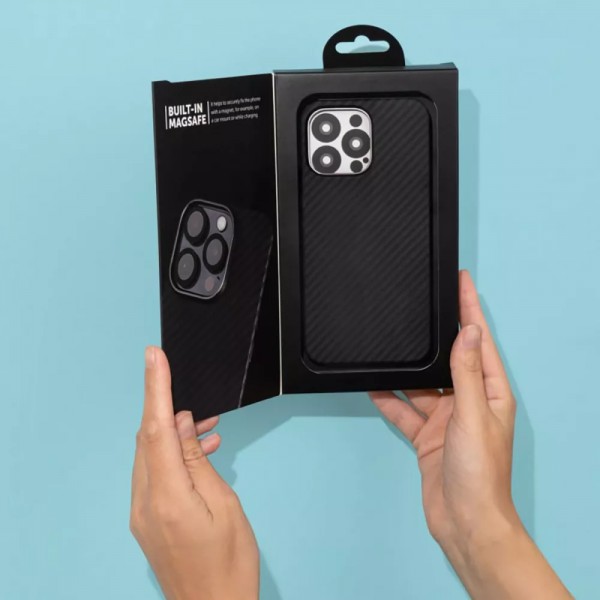 Чохол Proove Carbon Slim with Magnetic Ring для iPhone 16 Pro (Чорний)