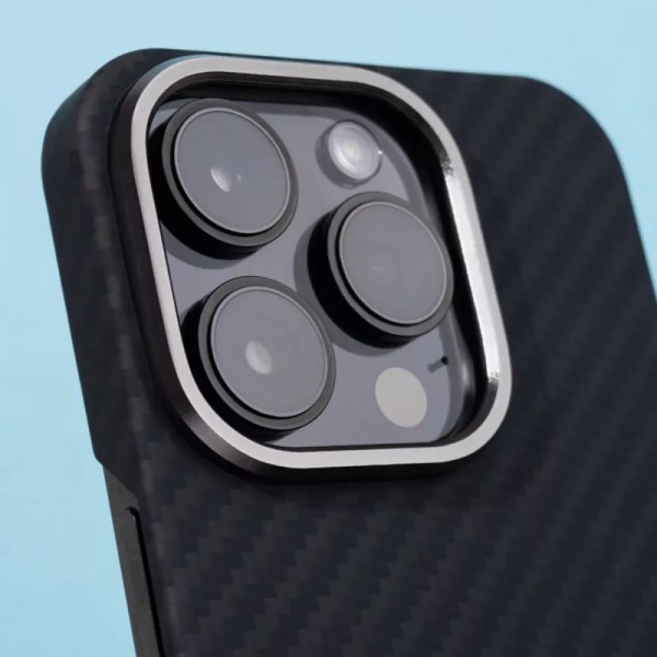 Чохол Proove Carbon Slim with Magnetic Ring для iPhone 16 Pro (Чорний)