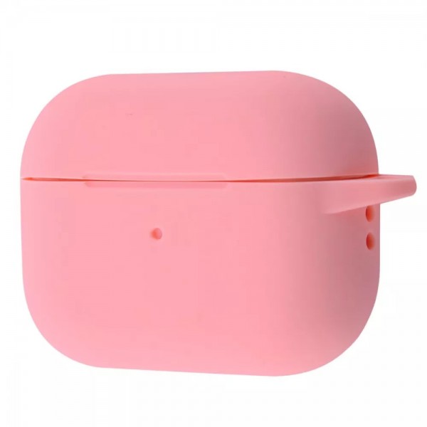 Чохол Silicone Case для AirPods Pro 2 with Carbine (Pink)