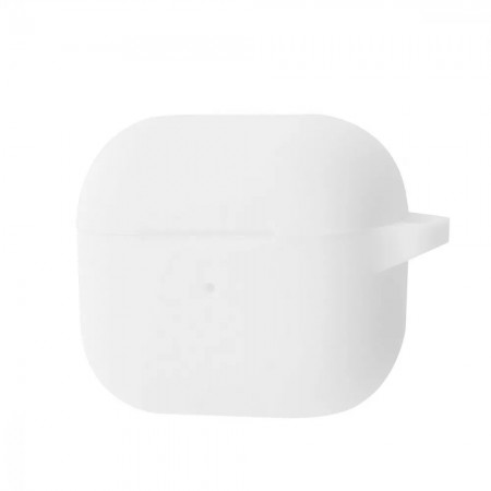 Чохол Silicone Case для AirPods 4 with Carbine (White)