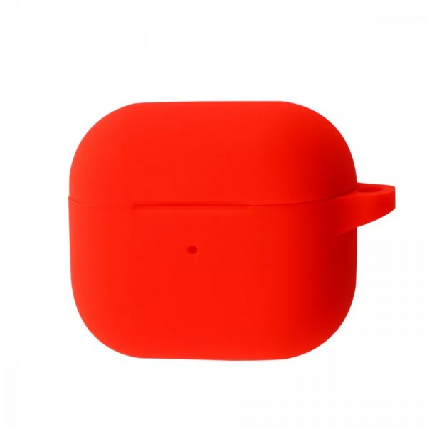 Чохол Silicone Case для AirPods 4 with Carbine (Red)