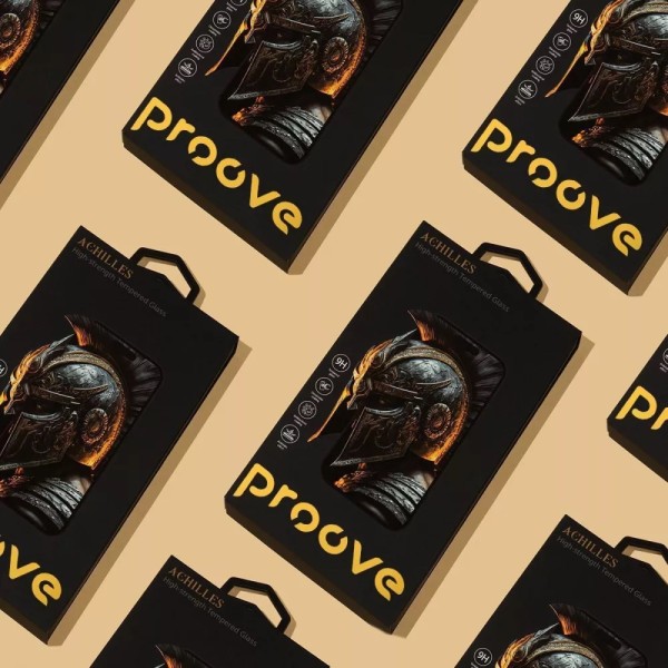  Захисне скло Proove Achilles для iPhone 16 Pro (Black)