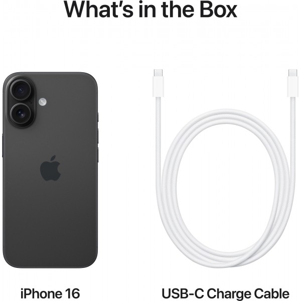 Apple iPhone 16 256 Gb Black (MYEE3)