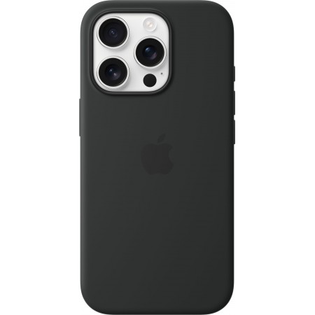 Silicone Case with Magsafe для iPhone 16 Pro (Black)