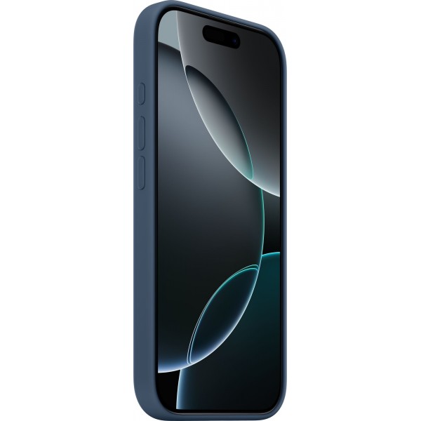Silicone Case with Magsafe для iPhone 16 Pro Max (Denim)
