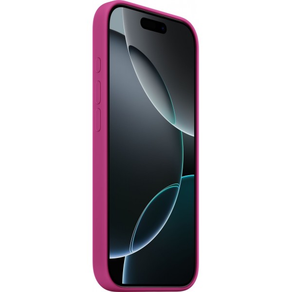 Silicone Case with Magsafe для iPhone 16 Pro (Fuchsia)